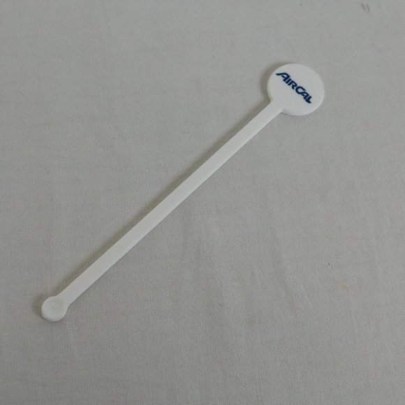 Air California Lot of 4 Vintage Swizzle Stick Stirrer Aircal Airlines Drinks - Picture 5 of 10